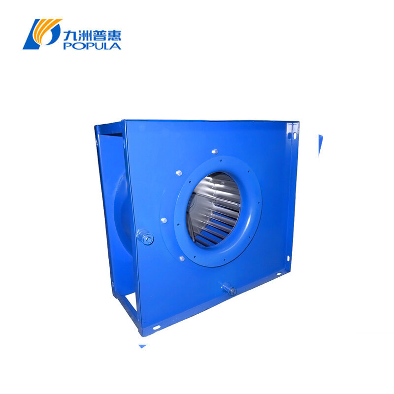 Low Noise Smoke Extraction Fan 74dB High Static Pressure Centrifugal Fan Square Type