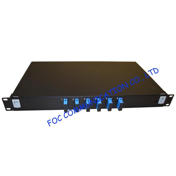 Light Weight Fiber Optic Patch Panel , 19” Rack Mount Patch Panel