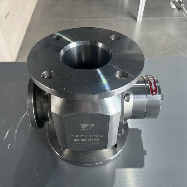 Conveyor Hygiene Sanitary Rotary Air Lock Feeder Powder Rotary Feeding Valve