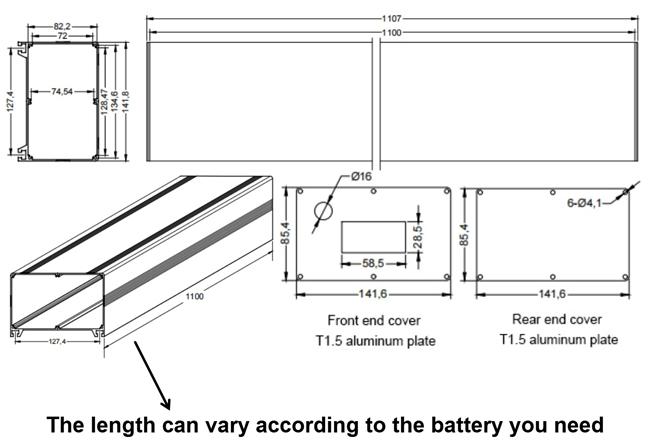 Солнечная батарея лития Lifepo4 уличного света 12.8V 42Ah с экраном дисплея