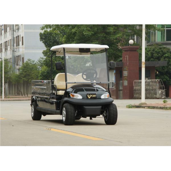 CE Approved Utility Golf Cart , Motorized Utility Vehicles With Cargo Box