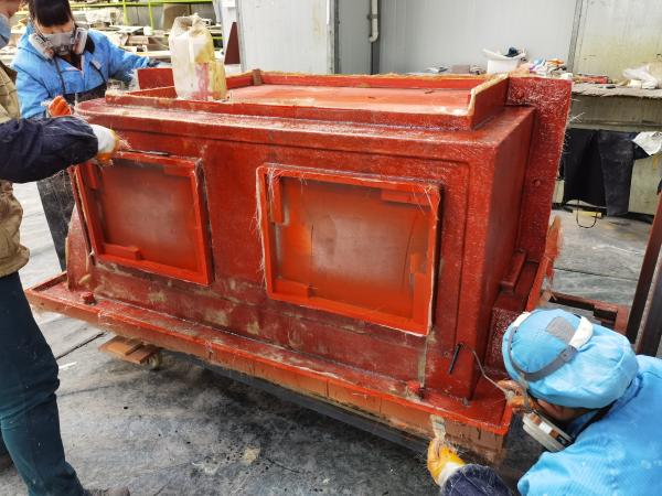 White or Other Optional Colour FRP Mould with Customizable Design and Gel Coat Paint Surface