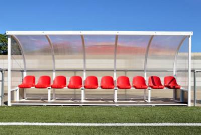 Assento exterior móvel portátil do estádio para o futebol Team Substitute