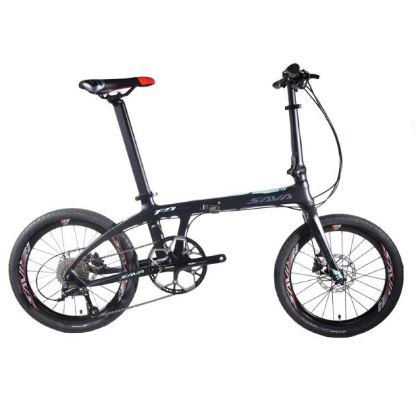 Bicicleta da dobradura de Z1 9s Savadeck liga de alumínio Rim Material de 20 polegadas