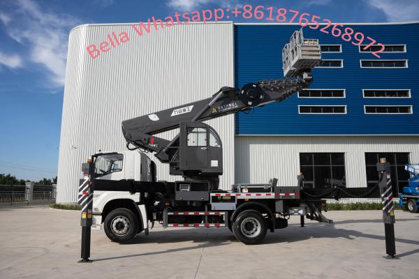 21m 23m 25m 29m 38m 45m Aerial Bucket Truck Mounted Aerial Working Platform Aerial Lift Truck With Bucket