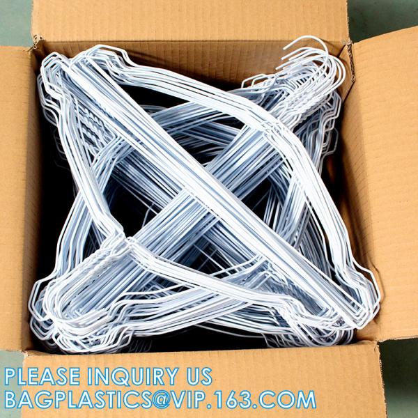 Laundry Hanger, Metal Wire Hanger Disposable Galvanized Coat Hanger White Hanger Used For Clothes Manufacturer