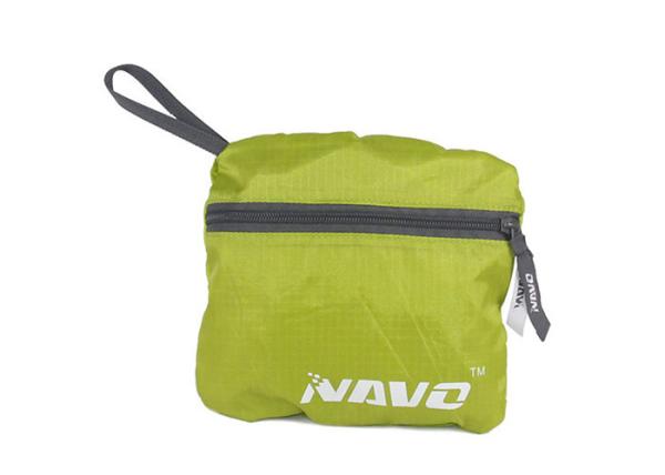 Outside Green Foldaway Rucksack Waterproof Foldaway Nylon Backpack