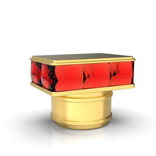 Верхние части флакона духов вставки 56*30*55mm прямоугольника пластиковые