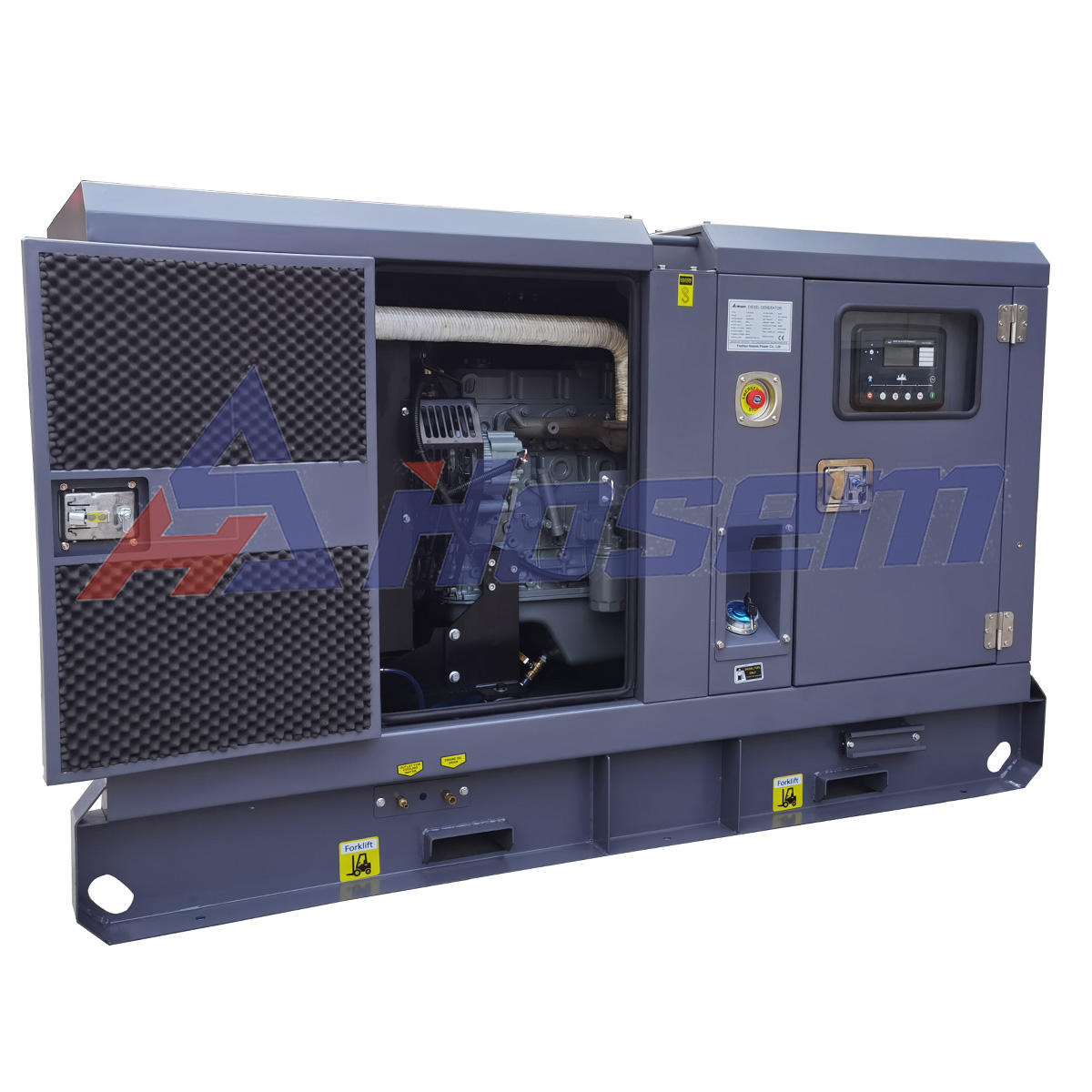 набор генератора 33kVA Deutz дизельный тип резервная сила 36kVA 3 участков звукоизоляционный открытый