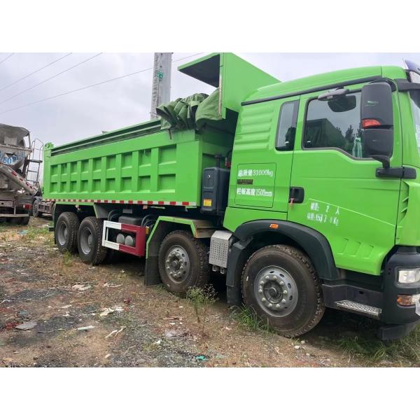 Sinotruk Howo 8x4 Dump Truck Tipper 440hp 35 Ton Used Dump Trailer Big Capacity Box