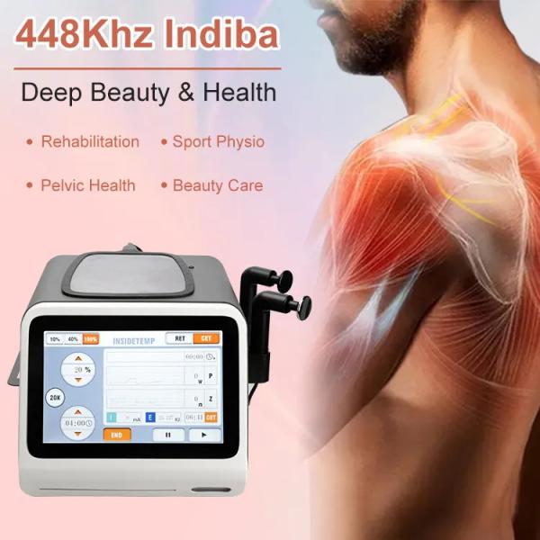 3 в 1 портативная радиочастотная диатермия высокомощная радиочастота 448 кГц Текар терапевтическая машина
