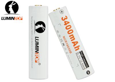 18650 Li Ion Rechargeable Flashlight Batteries Panasonic NCR18650B Cell
