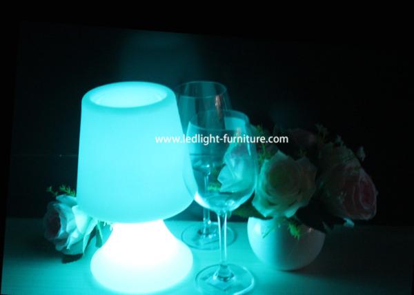 24 Keys Remote Control LED Decorative Table Lamps For Restaurant Decoration