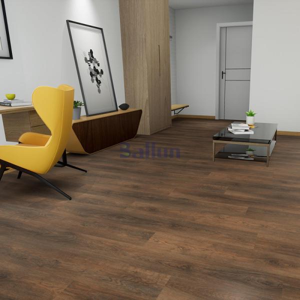 Piso SPC para cocina sala de estar 2 6,5 mm núcleo rígido de plancha de vinilo diseño personalizado