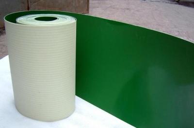green color pvc conveyor belt