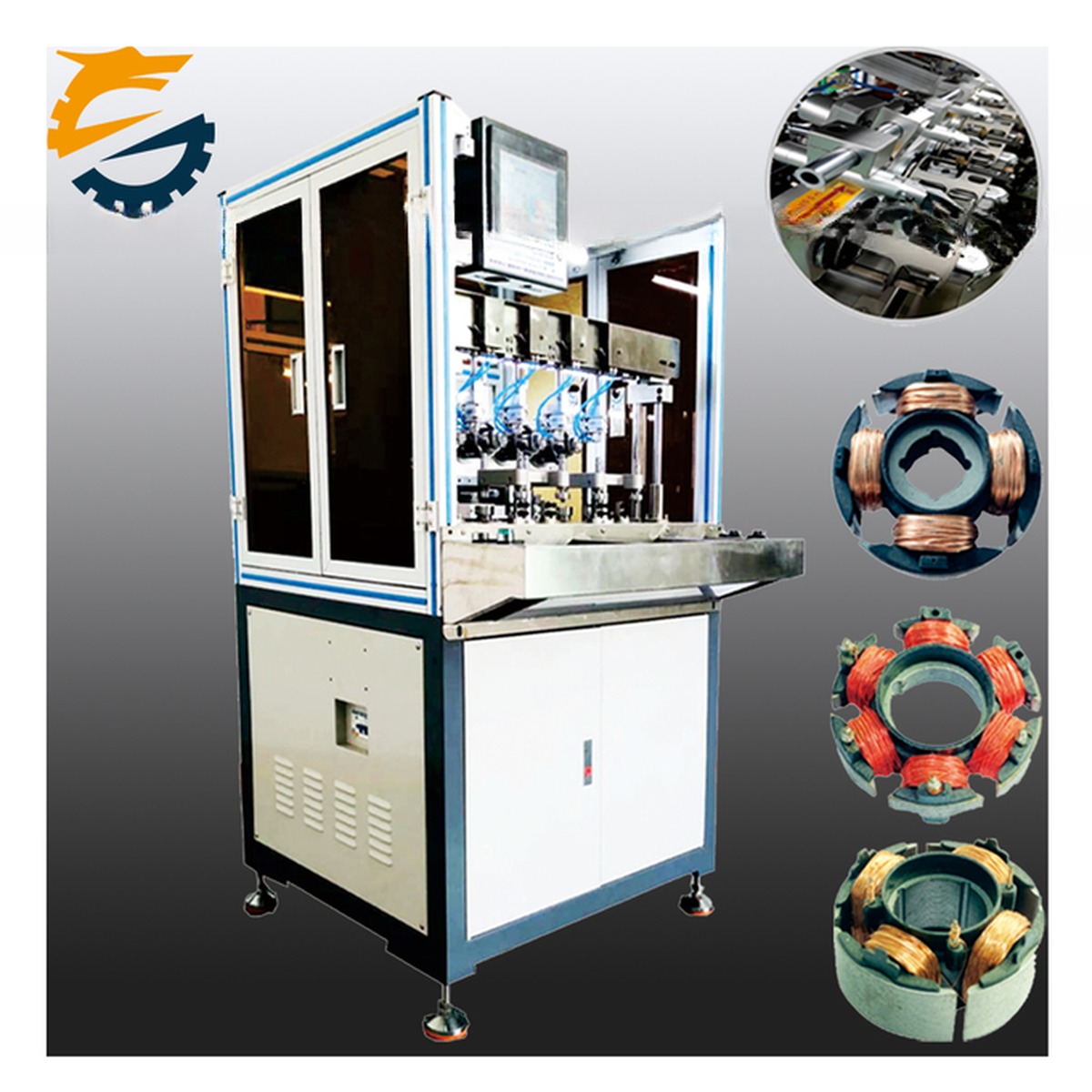 5kVA Max. Transformer Capacity Toroidal Transformer Bobbin Armature Winding Machine