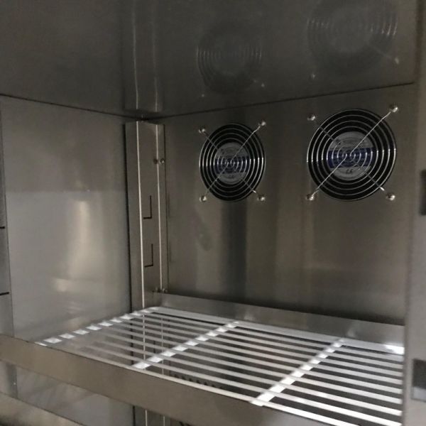 Professional Stainless Steel Pizza Cone Prep Table/pizza Display Refrigerator/refrigerated Pizza Counter