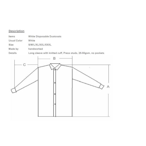 Воздухопроницаемая лаборатория Тйвек устранимая покрывает для пищевой промышленности/чистой комнаты