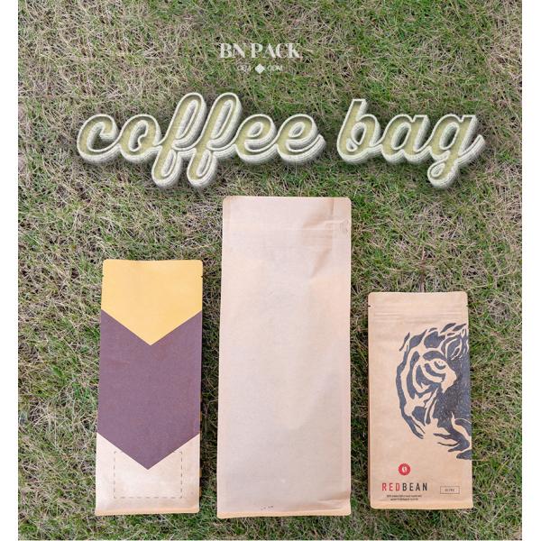 FSC Japan Kraft Paper Flexo Print Flat Bottom Pouch Tin Tie Food Pack