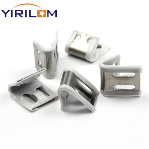 Sofa Accessories Heavy Duty Zinc Coated 4-Hole Spring Clip For Firmly Attaching Snake-Shaped Springs