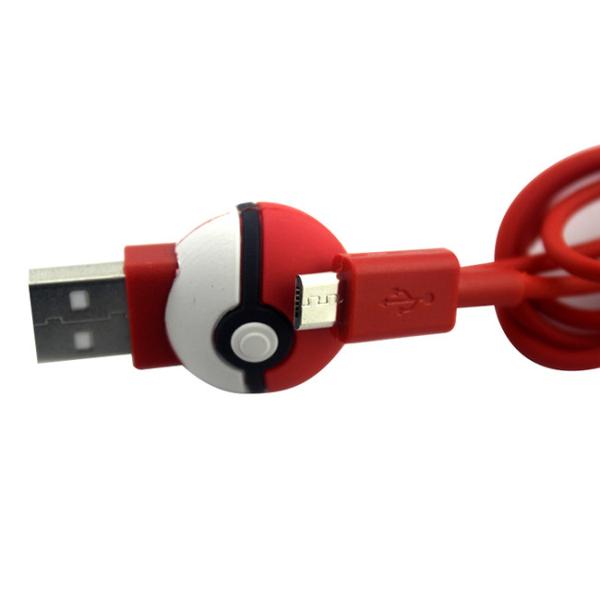Elf Ball USB 2.0 Charging Cable PVC 1M Mobile Phone Charging Cable