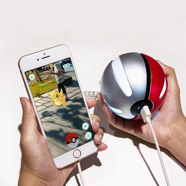 Fairy Ball Power bank POKE MOM USB Pokemon Go LED Power Bank Poke Ball Externe Batterie DE Händler