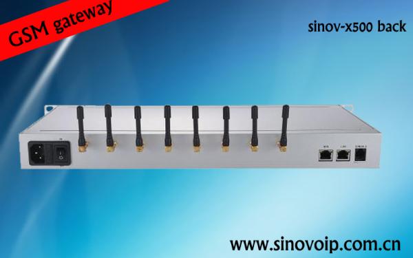 SinoV-X500 GOIP SIP-supporting VoIP network with GSM/CDMA/WCDMA networks