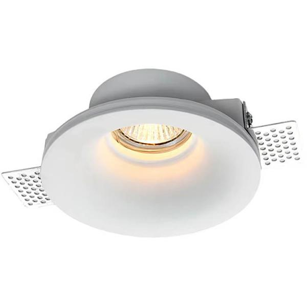 2022 Latest Embedded Gypsum Lamp Frameless COB Living Room Downlight IP44 Ra80 7W 10W