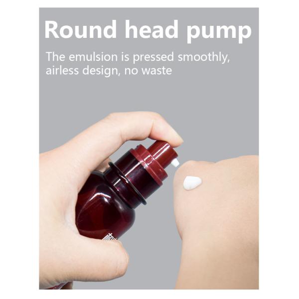 UKPACK КАК пластиковая безвоздушная упаковка бутылки 1oz 2oz Skincare насоса