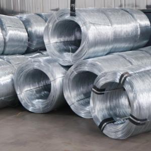Hot Dipped 12 / 16 / 18 / 20 Gauge Electro Galvanized GI Steel Wire For