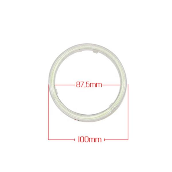 Lámpara AZUL ROJA ambiente 12-18V de la niebla de las luces 100M M del coche de Angel Eyes LED de la mazorca