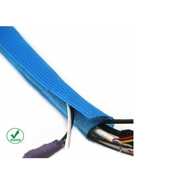 Обруч кабеля с оплеткой велкро управления проводки провода, легковес крышки провода велкро