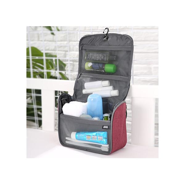 Waterproof Mens Toiletry Bag Customized Logo Available With Black Inside Lining