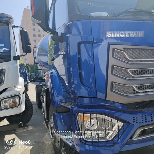 Sinotruck  4X2 6X4 8*4 3-20 Cubic Concrete Mixer Truck Cement Mixing Lorries Truck