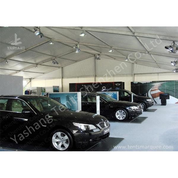 Sunblock Car Outdoor Exhibition Tents with Water Resistant PVC Fabric Cover