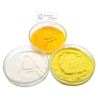 Do pó poli do cloreto de alumínio do PAC 02 floculante profissional para o PH de tingidura 3.5-5.0 dos produtos químicos