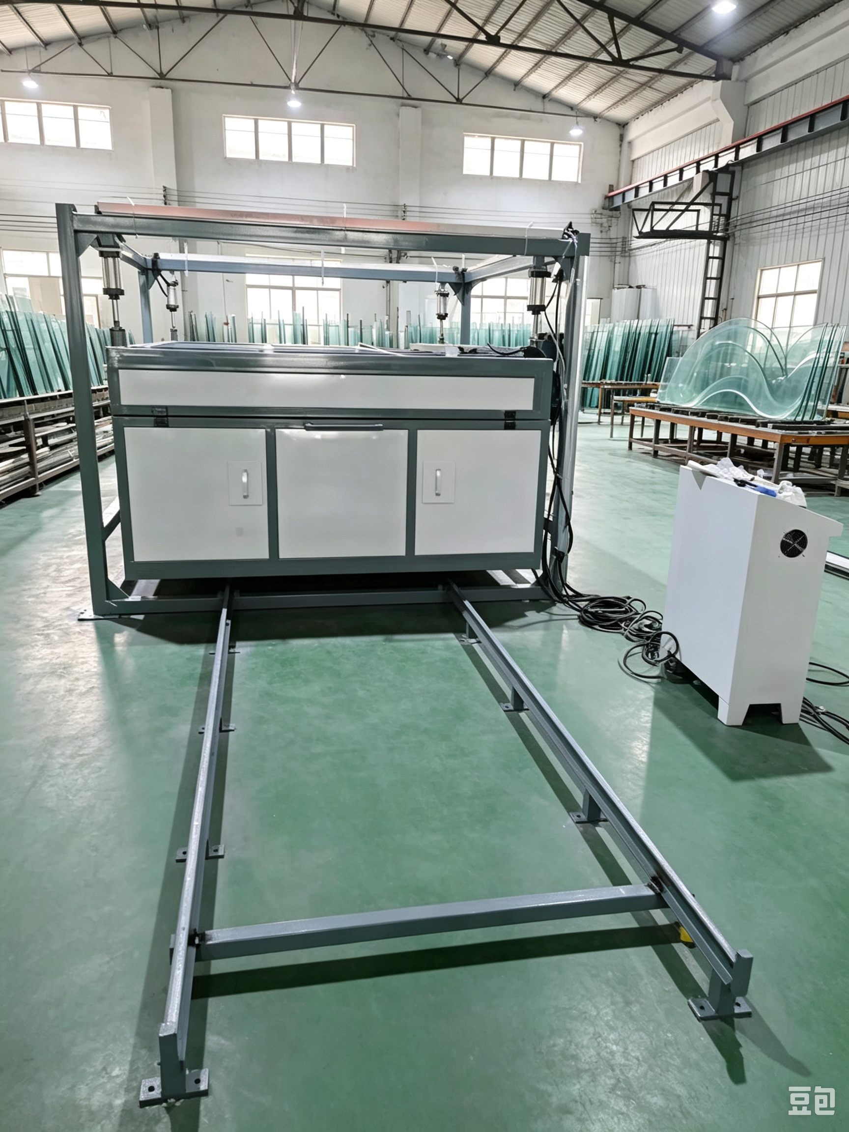 Cylinder Controlled Glass Bending Furnace with Automatic Thermostat Heating