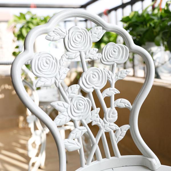 3 pièces de plateau en aluminium coulé, étanche à l'eau