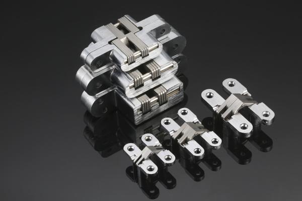 CE Electroplating Mortise Mount Invisible Hinge Heavy Duty Soundproof