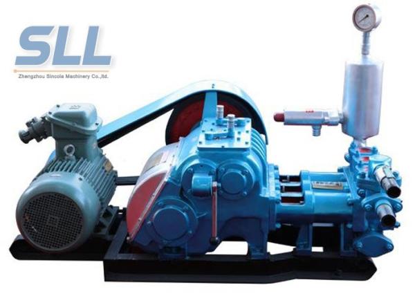 Professional Portable Cement Grouting Pump / Cement Slurry Pump Large Output Capacity