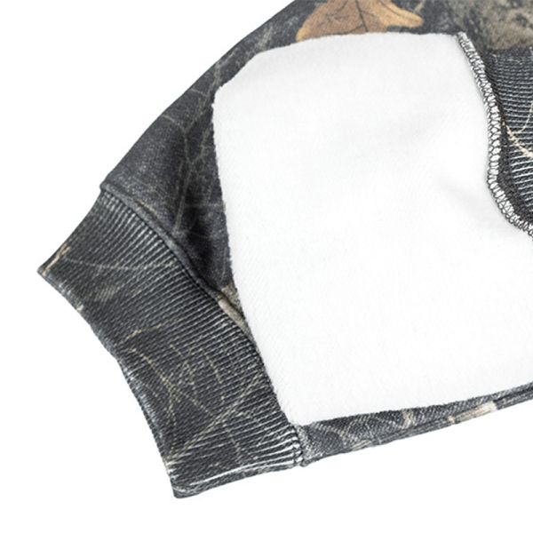Support Customized 500GMS Autumn Winter 100% Cotton Vintage Fleece Washed Jersey Oversized Hoodie Full Printed Branches