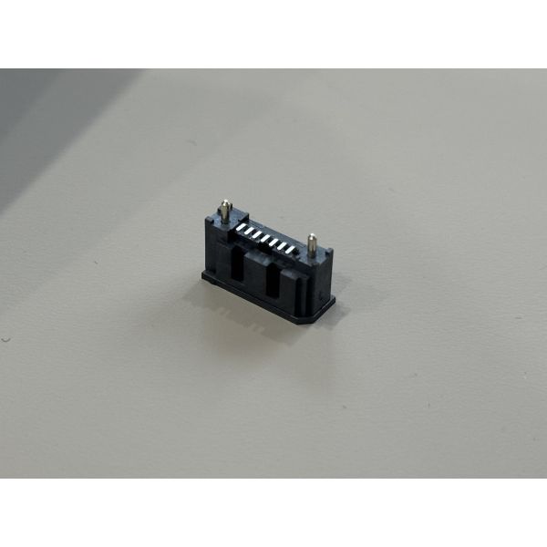 2.0mm Pitch PCB Male Signal Power Connector with Positioning Pegs Through Hole Electrical Terminals, Customization for Automotive Wire Harness, Server Board Transmission Applications, industrial equip