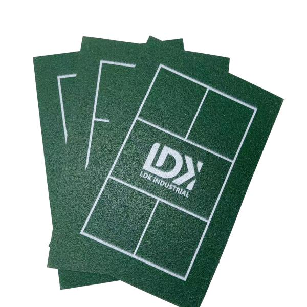 Barrière de terrain de pickleball personnalisée pour nouveaux modèles, idéale pour l'extérieur, club, non amovible, revêtement de sol de terrain de pickleball intérieur et extérieur