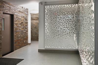 Powder Coating Aluminum Carved/ Engraved Mashrabiyia  Panels For Sunshades/Louver/Window Screen