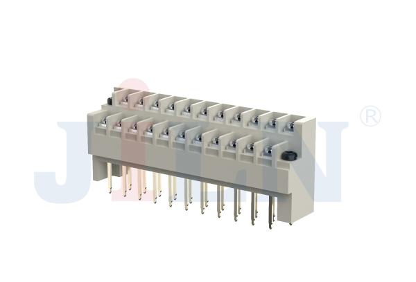 M4.0 Steel 1.2Nm Screw PCB Terminal Block 300V 10A 50U NI JL762D