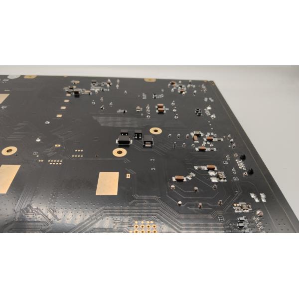 Разнослоистая поверхность плакировкой золота заканчивая электронную плату с печатным монтажом