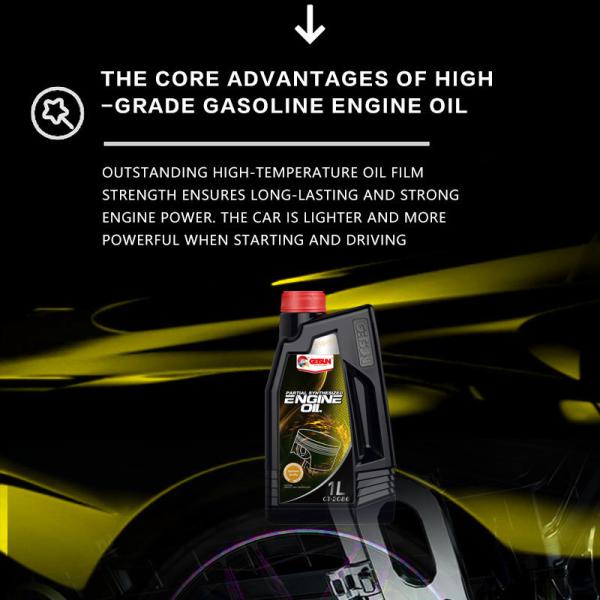 GETSUN 5W30 Synthetic Oil Fuel Efficient and Clean Engine