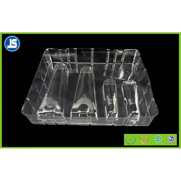 Makeup Box Stylish Professional Clear Acrylic Cosmetics Case , Cosmetic Sample Packaging