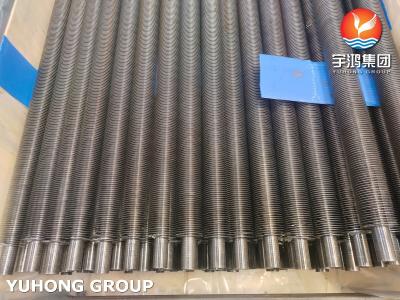 ASME SA179 Integral Finned Aluminum Tubing Stainless Steel Heat Exchangers Custom