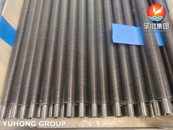 ASME SA179 Integral Finned Aluminum Tubing Stainless Steel Heat Exchangers Custom